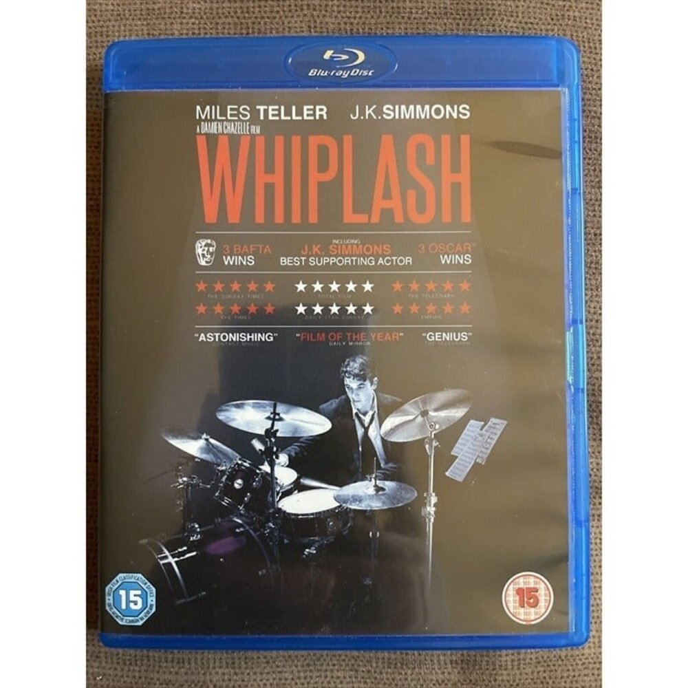 Whiplash - Blu-Ray - Region Free - J K Simmons, Miles Teller